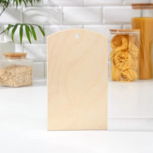 Доска разделочная с отверстием, 20-21x12,5 см, фанера 9312823