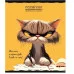 Тетрадь ЛИНИЯ 48л. РУССКИЙ ЯЗЫК «ПРО ХВОСТ» (48-2502) стандарт, тисн холст 48-2502