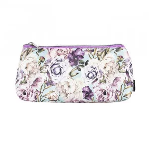 Пенал-косметичка 1 отд. сред. FLORISTIC COLLECTION. TENDERNESS 45х100х195 мм ПВХ молния 192096