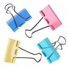 Зажим 51мм "Darvish" цветной DV-1239