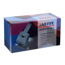 Дырокол мощный 65л deVENTE Stripe пластик с линейкой усил корпус, чёрный 4020501 5114313