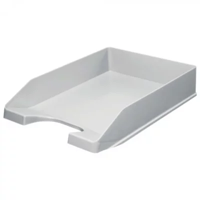 Лоток для бумаг СТАНДАРТ, горизонтальный, серый СТАММ C00307
