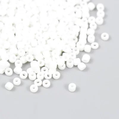 Бисер "Zlatka" 08/0, 3 мм, 10 г 0401 белый 9317321