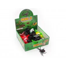 Резиновая игрушка ПАУК 1шт цвет микс. T186