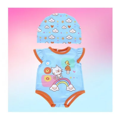 Одежда для пупса "Малыш" боди, шапочка 9269399