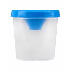 Стакан-непроливайка, одинарный СТАНДАРТ СИНИЙ (С-8997),  С-8997