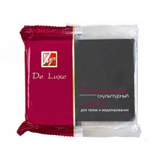 Пластилин скульптурный ЛУЧ серый 300 г Луч 109940