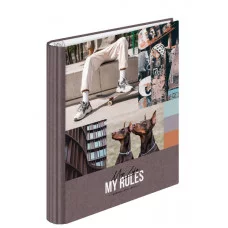 Тетрадь на кольцах А5, 120л., 7БЦ, ArtSpace "Увлечения. My rules", глянцевая ламинация 340049