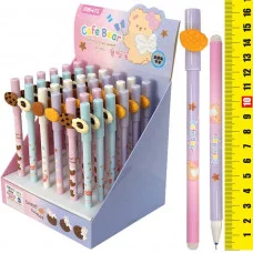 Ручка гелевая "Печенье", 0.5мм, СТИРАЕМАЯ, синий игол.стержень, ассорти FC2065 Josef Otten /1 /36 /0 /1296 324101