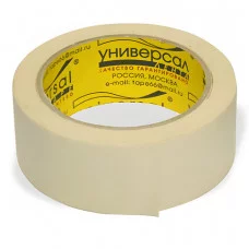 Клейкая лента малярная 38 мм х 25 м, потребительская, 01648 222438
