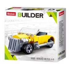 Конструктор пластиковый Sluban BUILDER.Ретро автомобиль 3 (48 дет.) (Арт. M38-B0920D)