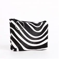 Кошелек жен 13-01-13 Животный принт, 10*1*8 см, отд на молнии, микс   9731128