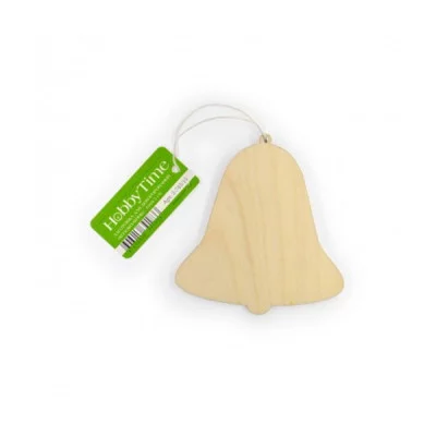 Заготовка для декор дерево "Колокольчик" 100*95мм с подвесом е/п HOBBY&TIME 2-743/15 184515