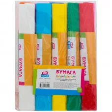 Крепированная бумага ArtSpace 1 шт., 25*200см, 30г/м2, ассорти, в рулонах Спейс 267836