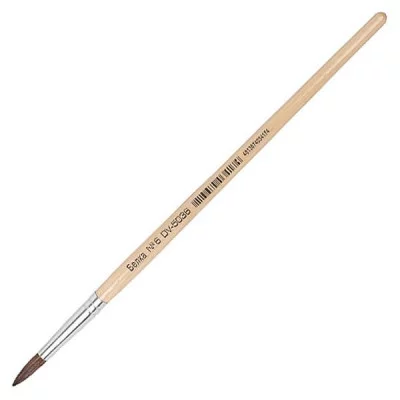 Кисть № 6 белка "Darvish" DV-5036