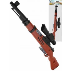 Винтовка 55см "Снайпер" свет звук,бат. 3*АА не в компл.,в пакете 2000640