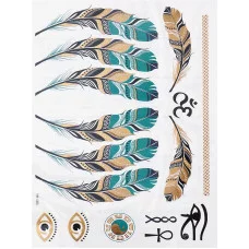 Татуировка-наклейка (14,8х21см) ТА-3344