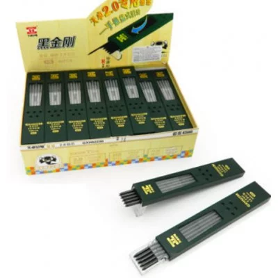 Грифель для мех. карандаша 2.0мм CY-134/WTZ-2/CH-298 HВ, 120мм, цена за 1 футляр (10грифелей) 92230 318152