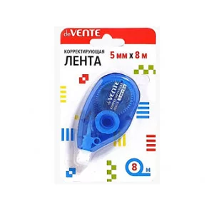 Корректирующая лента 5мм*08м фронтальный аппликатор блистер DEVENTE 4062201 340689