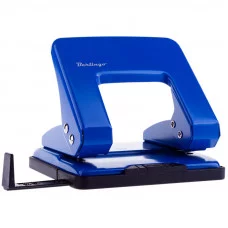 Дырокол Berlingo 20л., металлический, ассорти, с линейкой BERLINGO_ 138300