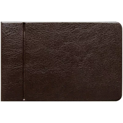 Кредитница OfficeSpace на 16 карт, ПВХ, черный, горизонтальная Спейс 235237