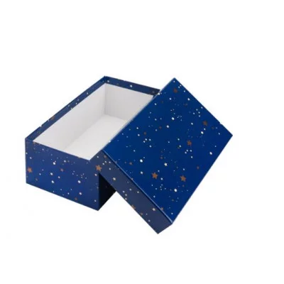 Коробка прямоугольная подарочная 1 шт Звездная ночь 15 х 10 х 5 см РазборПП-4515