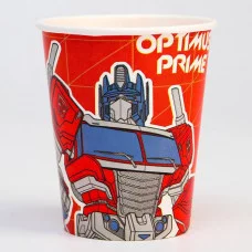 Стакан бумажный "С Днем Рождения", Трансформеры 6629143
