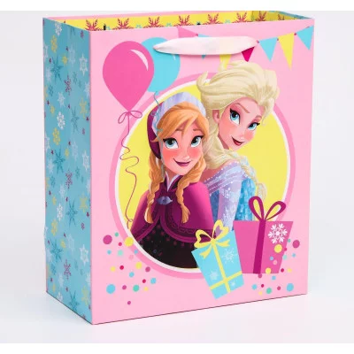 Пакет ламинат вертикальный "Холодное сердце", Холодное сердце, 23х27х11,5 см 4628809