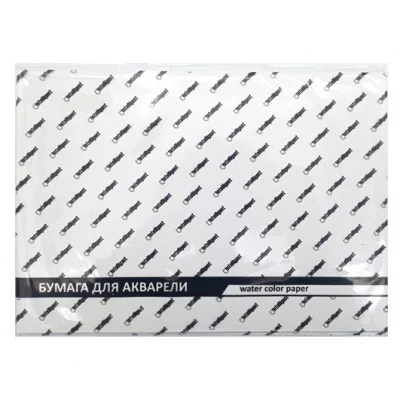 Бумага для акварели А4 10л. INTELLIGENT DC-7531 целлюлоза, 210х295мм, 300гр/м, сренезернистая 329187