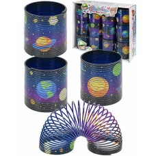 Пружинка-радуга "Космос" (6,5х6,5 см) 1шт И-9648