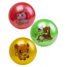 Мяч детский (25 см, 70гр) mix (цвет микс)   AN01746