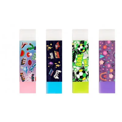 Ластик ArtSpace "Have Fun", прямоугольный, ЭКО-ПВХ, 60*15*10мм 336987