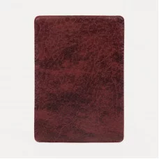Обложка для проездного, 6,5*0,3*9,5см, иск. кожа, бордовый 9262916