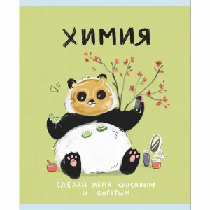 Тетрадь А5 48л "Панда. Химия" КанцЭксмо ТТКЛ489006