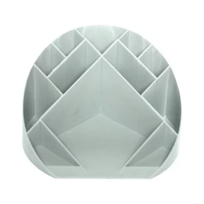 Подставка для канцелярских принадлежностей "Simple" серая DEVENTE 4102502 376823