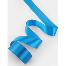 Лента атласная №152 40мм*25±1ярд(23м±1м) ярко-голубой 10288859