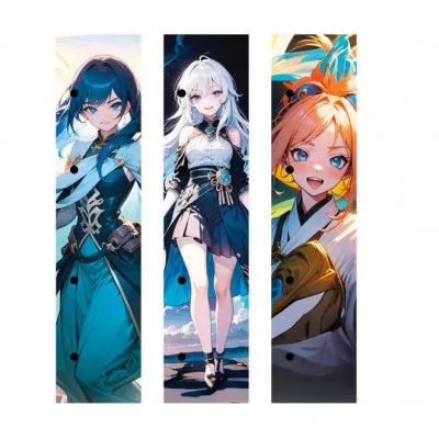 Закладки 45х210 1л "Anime" КанцЭксмо ЗКК50253