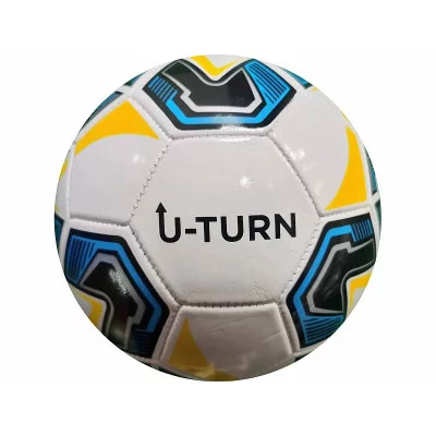 Мяч футбольный, цвет микс, PVC, №5, окружность 68-70см., 280-300гр. (Арт. МБ-2413) МБ-2413