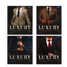 Тетрадь 36л., А5, клетка, Alingar "Luxery 2", скрепка, блок офсет, мелованный картон (эконом) AL8739