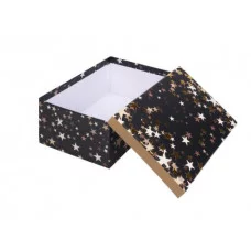 Коробка прямоугольная подарочная Звездопад 25X18X10.5 см РазборКОР-7817