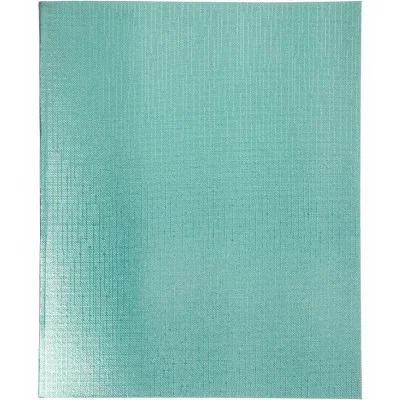 Тетрадь 48л клетка бумвинил "Metallic" мята HATBER 48Т5бвВ1 220873