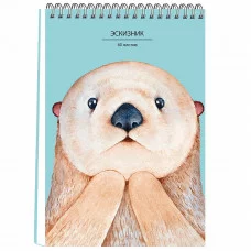 Блокнот для эскизов и зарисовок А5 40л "Для эскизов. Дизайн 1" КанцЭксмо БС30168