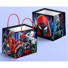 Пакет подарочный с широким дном, Человек-паук, 30х30х30 см 10264282