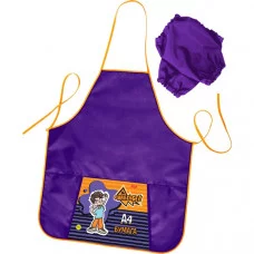 Фартук для труда 390*490 "Влад А4- Влад 4" карман нарукавники фиолетовый HATBER NFn_25061