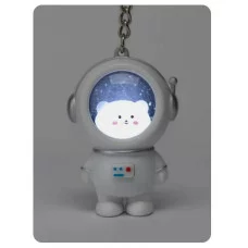Брелок-фонарик космонавт с ушками CY-23251
