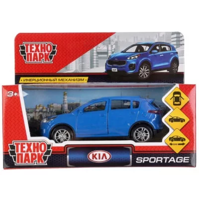 Машина Технопарк Kia Sportage металл.инерц.12см синий 273046 SPORTAGE-BU
