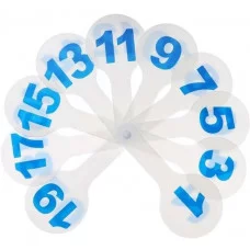 Касса-веер цифр от 1 до 20 Ц-01