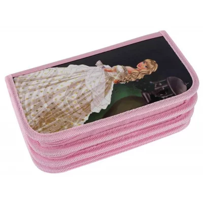 Пенал 3отдел. 190*105мм Великолепная принцесса ПО-11