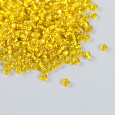 Бисер "Zlatka" 08/0, 3 мм, 10 г 0030 желтый 9317229