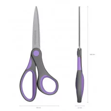 Ножницы ErichKrause Comfort, 18см, ассорти  35110